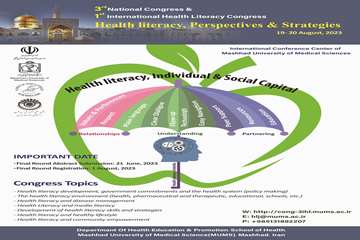  اولین کنگره بین المللی و سومین همایش ملی سواد سلامت